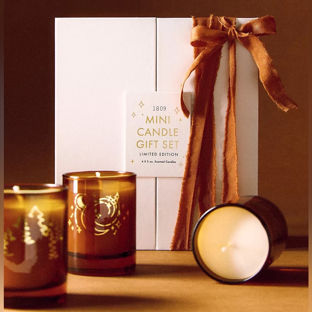 ✨NEW!✨ 🪔🕯️ SOLD OUT Free People LTD ED 1809 Collection Mini Candle Gift Set! 🕯️🪔